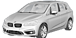 BMW F45 B1572 Fault Code